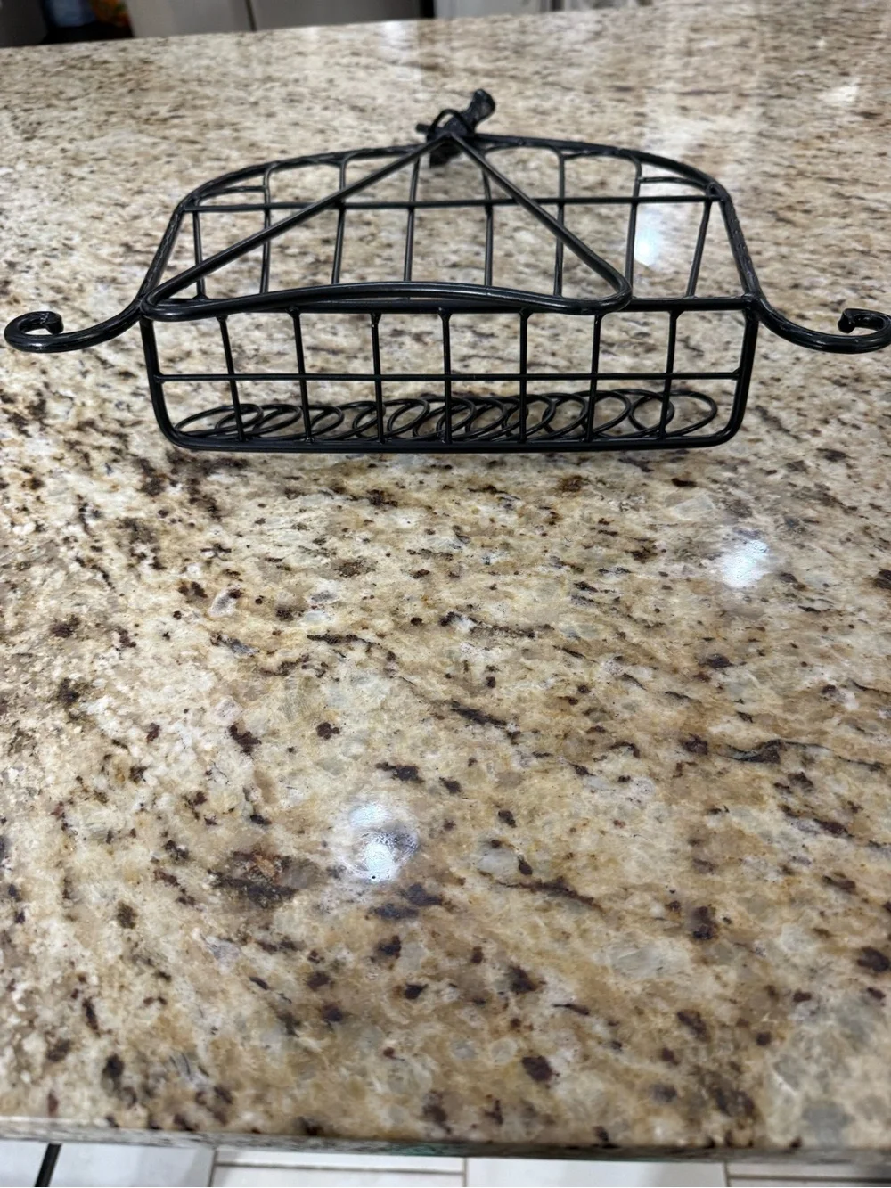 Black Wrought Iron Metal Bird Cookbook Holder Cookbook Stand